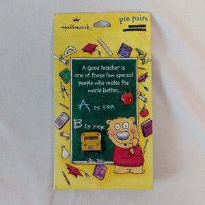 Hallmark Teacher Appreciation School Bus Pin